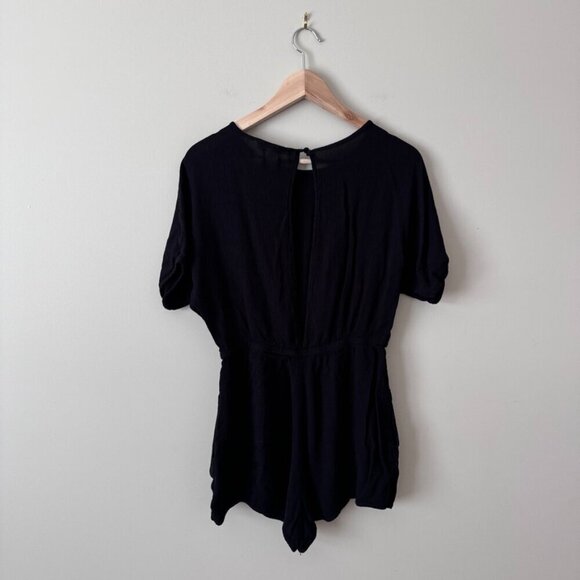 Urban Outfitters | Staring At Stars Black Romper - Size M - Picture 4 of 10